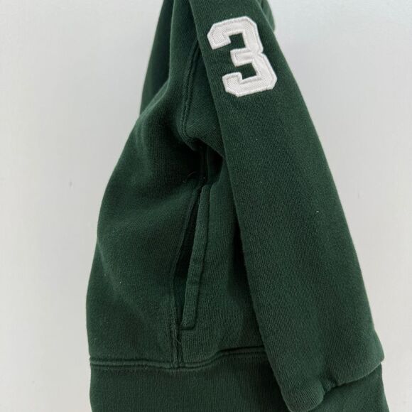 Polo Ralph Lauren 3T Kids Equestrian Triple Pony Hoodie Classic Green Sweater - Picture 10 of 16
